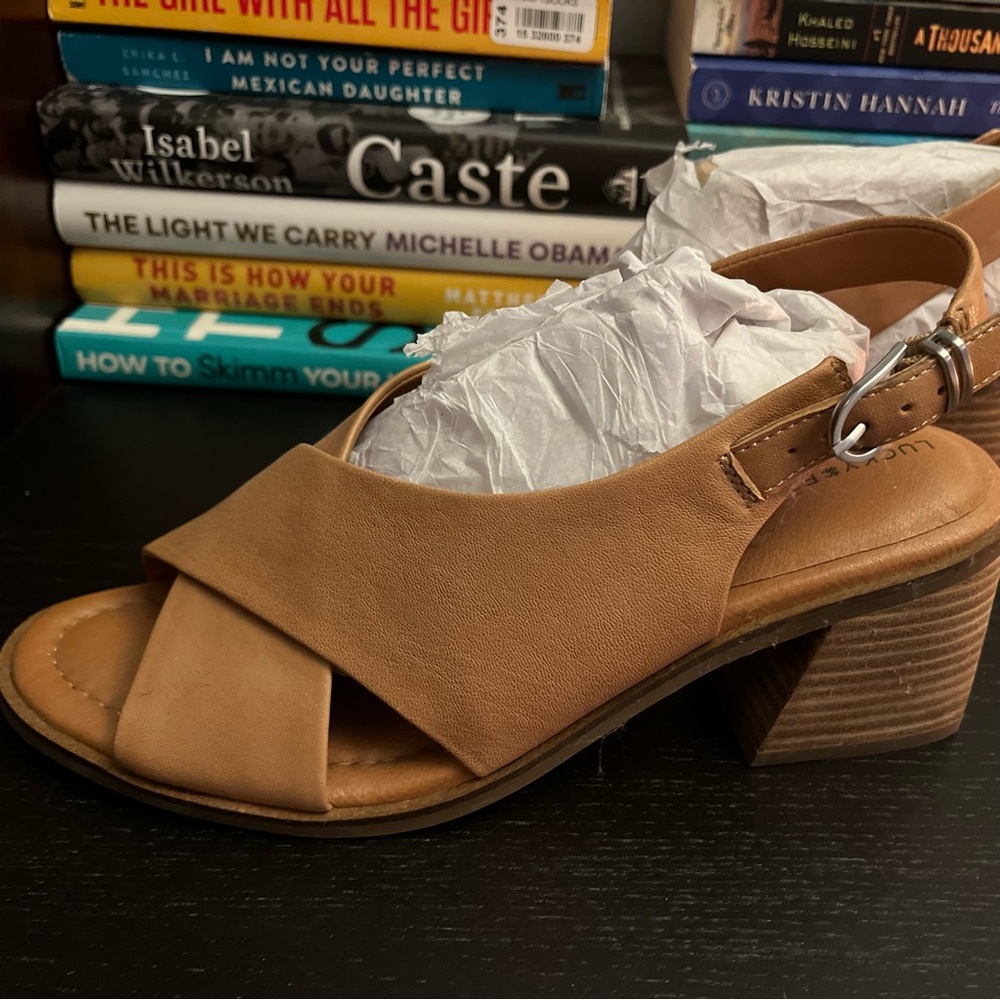 Lucky Brand Block Heel Sandals